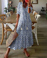 CASSIA™ - Boho Tummy Coverage Dress