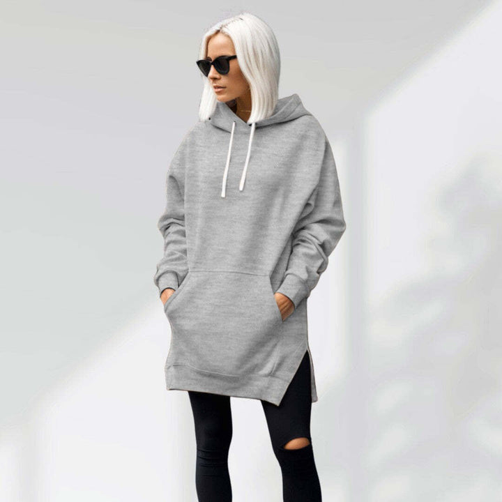 Elvaria | Cozy oversized hoodie dress for effortless everyday comfort