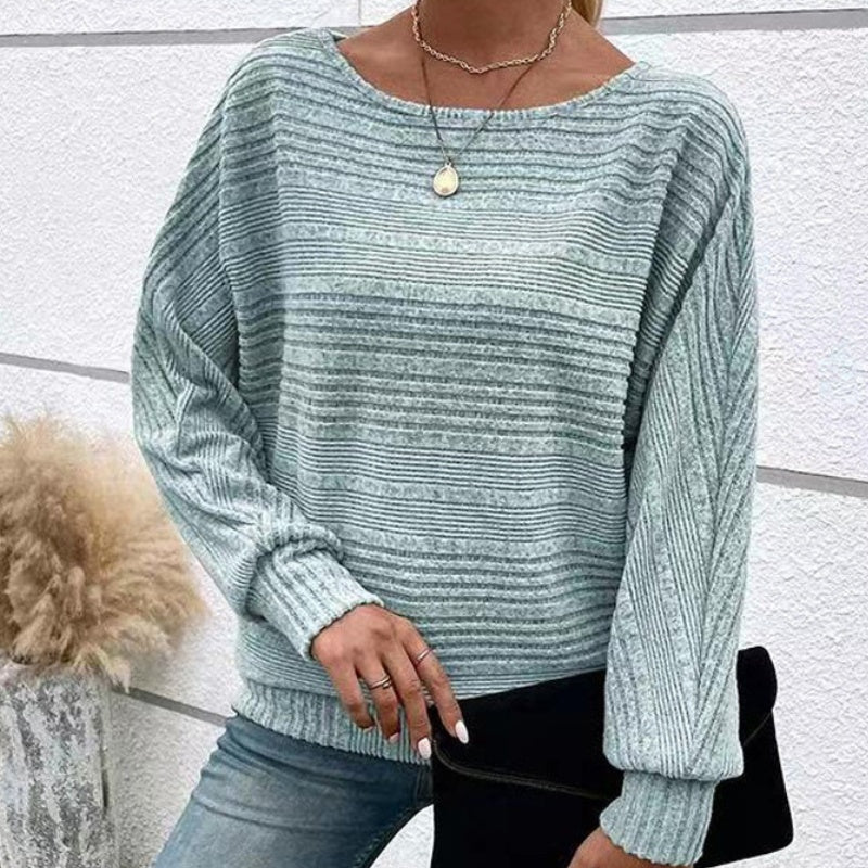 Lunara | Elegant Ribbed Knit Sweater