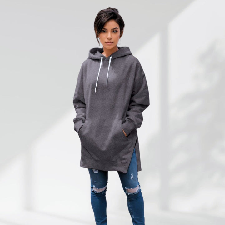 Elvaria | Cozy oversized hoodie dress for effortless everyday comfort