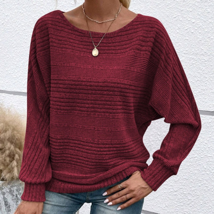 Lunara | Elegant Ribbed Knit Sweater