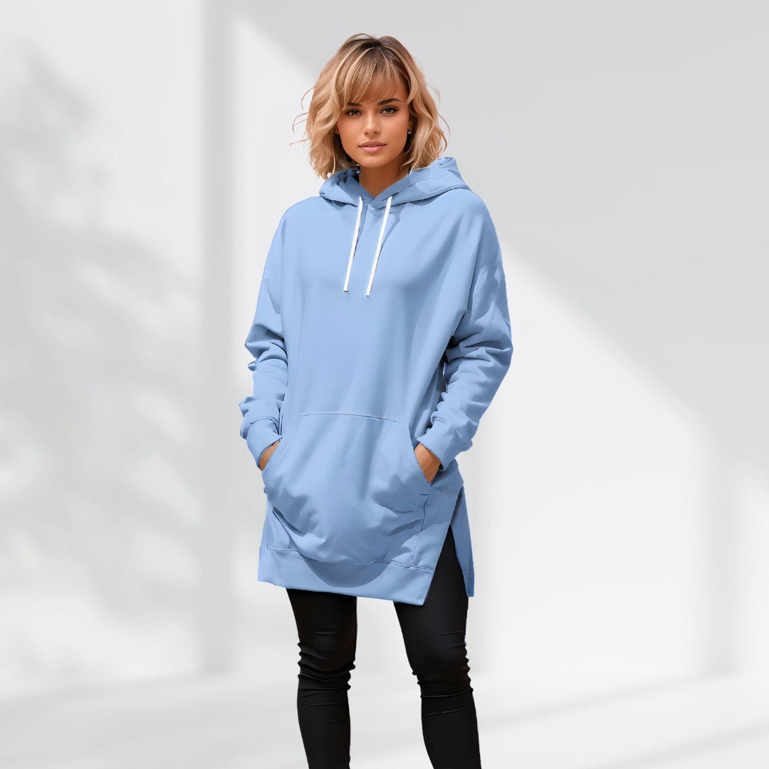 Elvaria | Cozy oversized hoodie dress for effortless everyday comfort