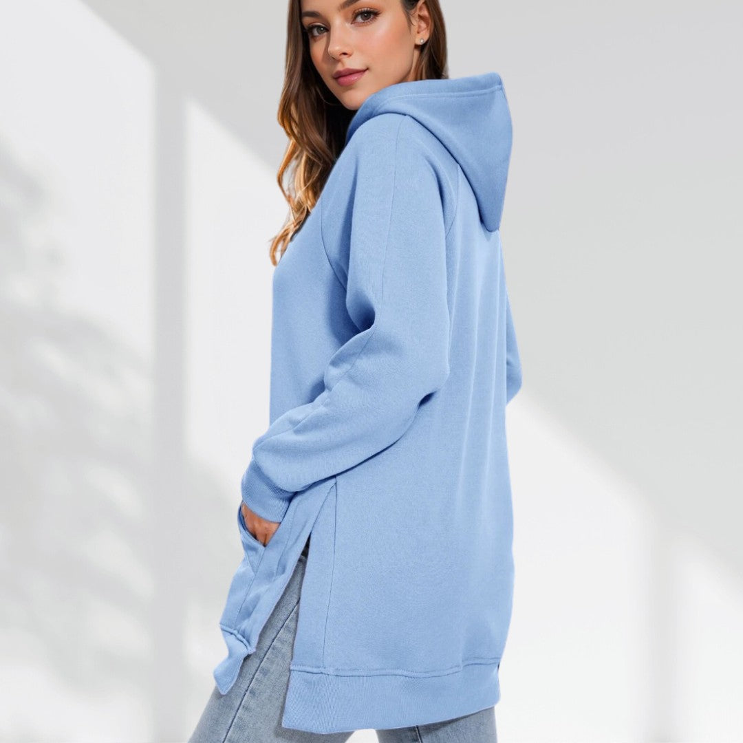 Elvaria | Cozy oversized hoodie dress for effortless everyday comfort