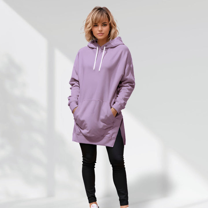 Elvaria | Cozy oversized hoodie dress for effortless everyday comfort