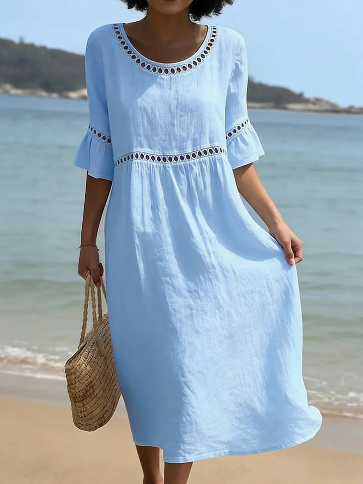 Pryline Linen Midi Dress