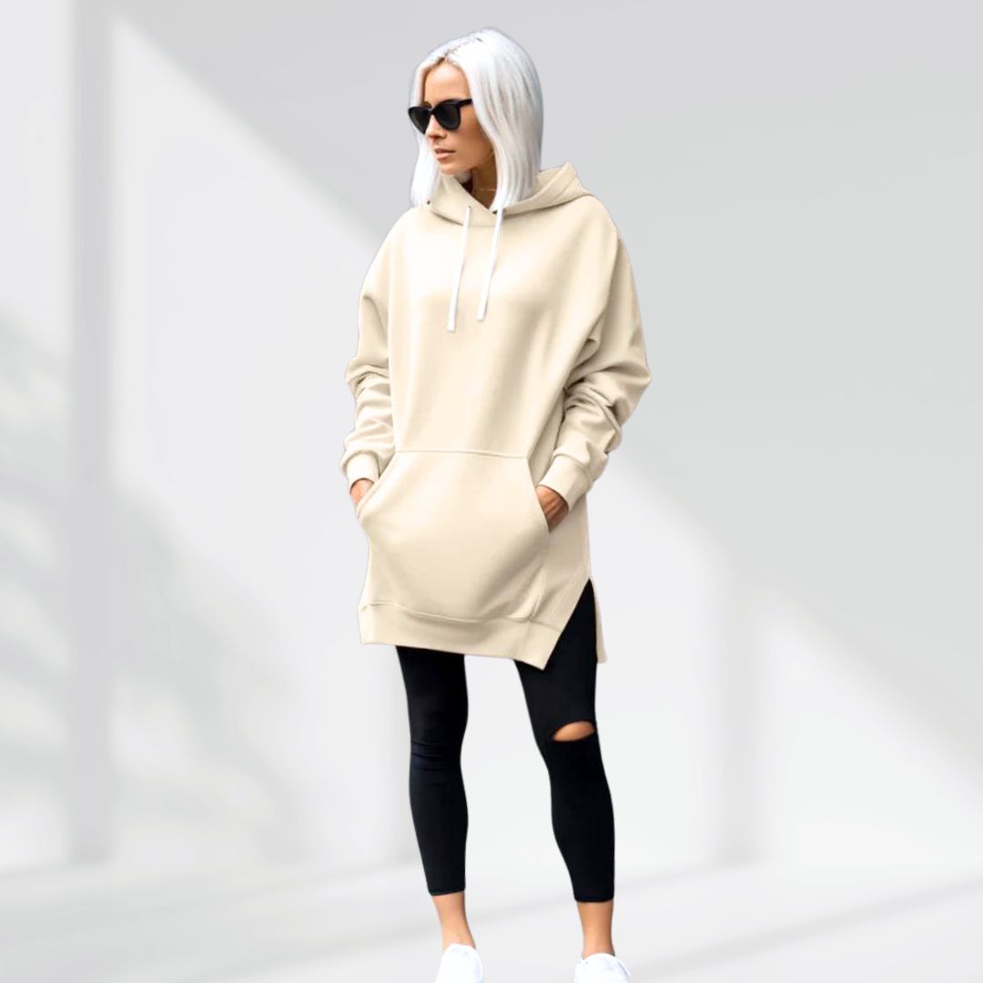 Elvaria | Cozy oversized hoodie dress for effortless everyday comfort