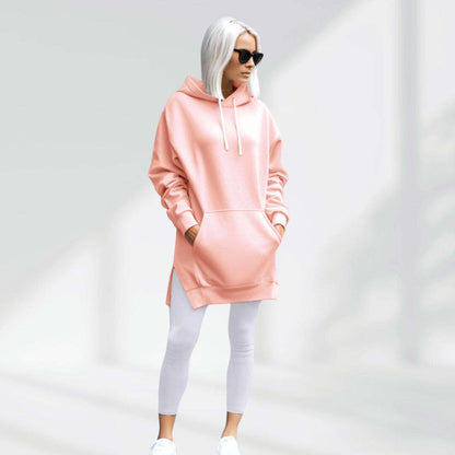 Elvaria | Cozy oversized hoodie dress for effortless everyday comfort