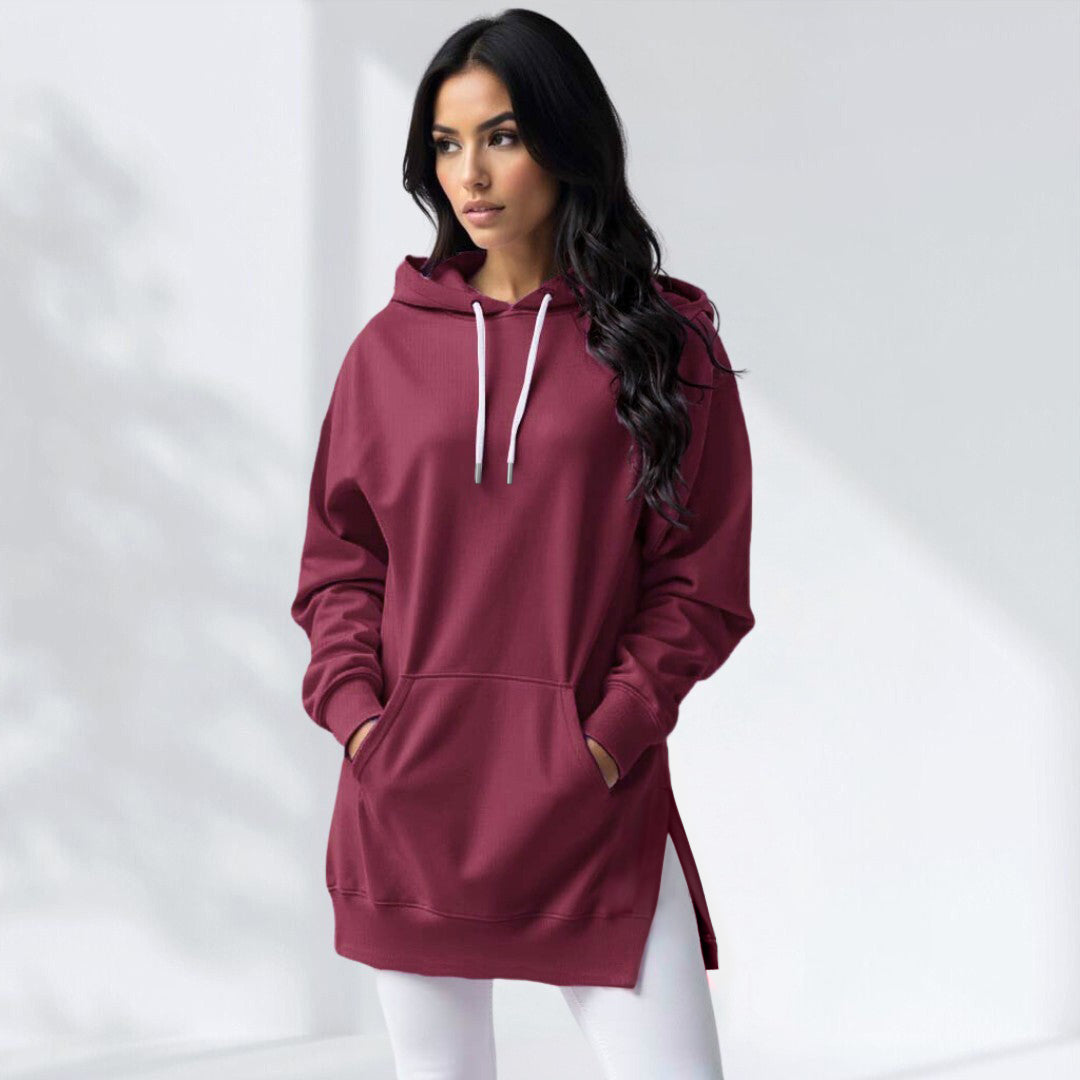Elvaria | Cozy oversized hoodie dress for effortless everyday comfort