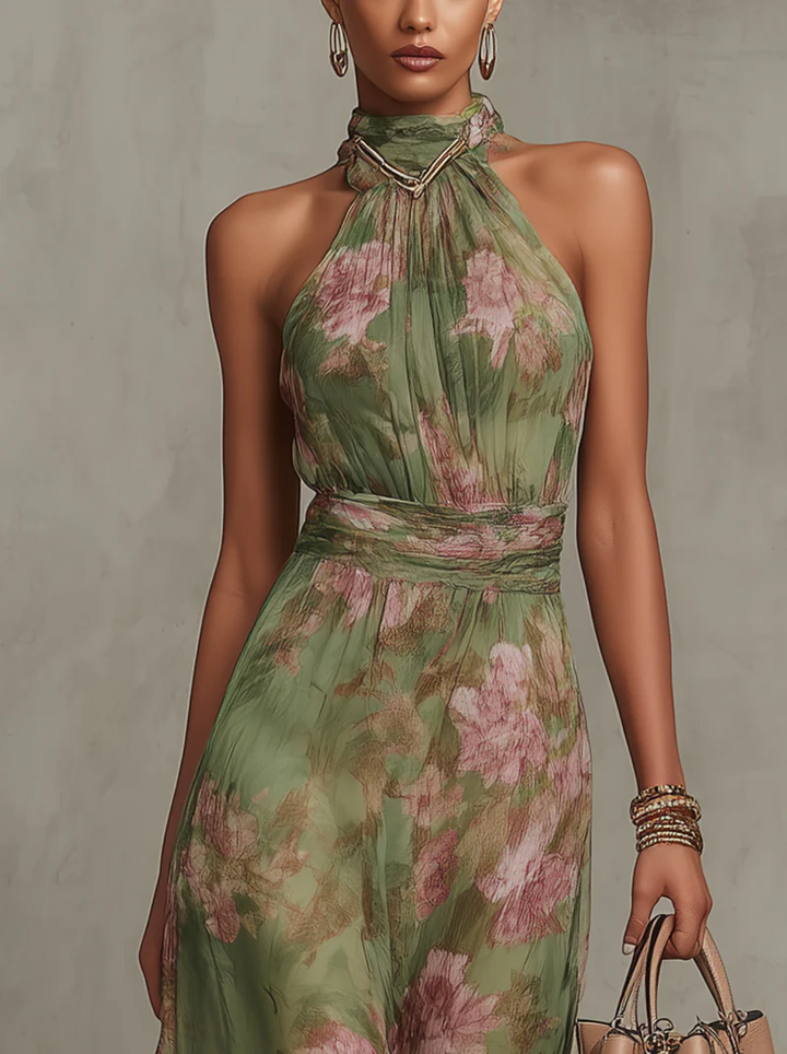 Sara Elegant Floral Dress