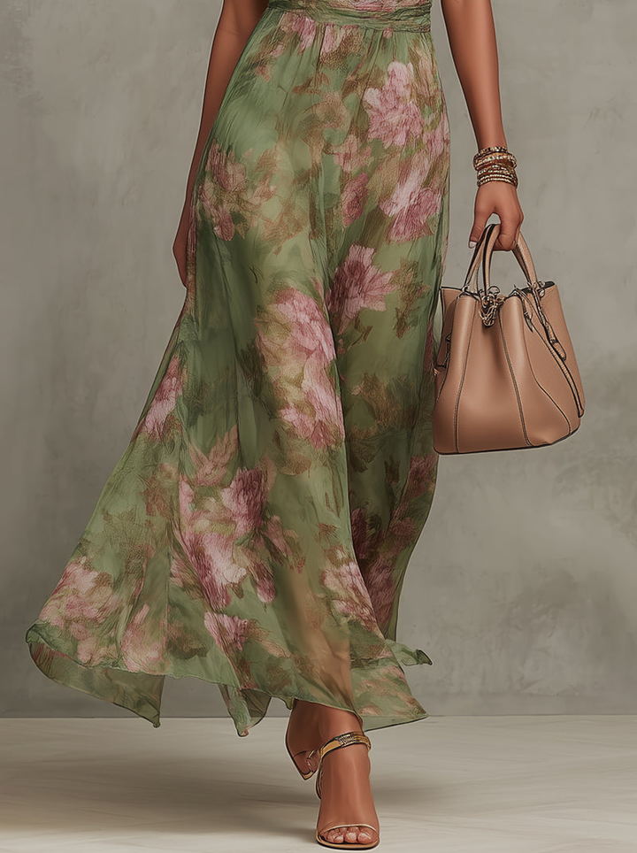 Sara Elegant Floral Dress