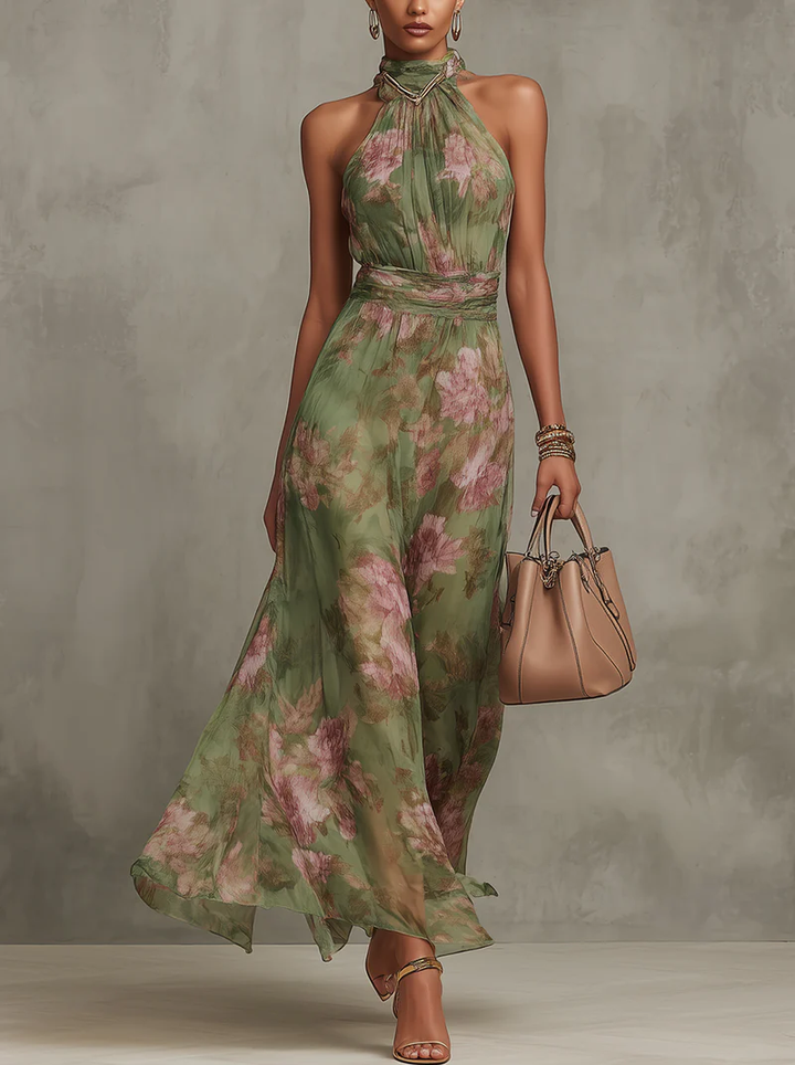 Sara Elegant Floral Dress