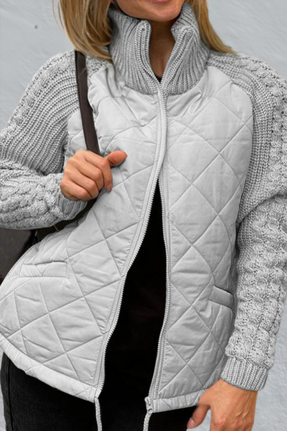 Emma | Cozy Quilted Knit Jacket
