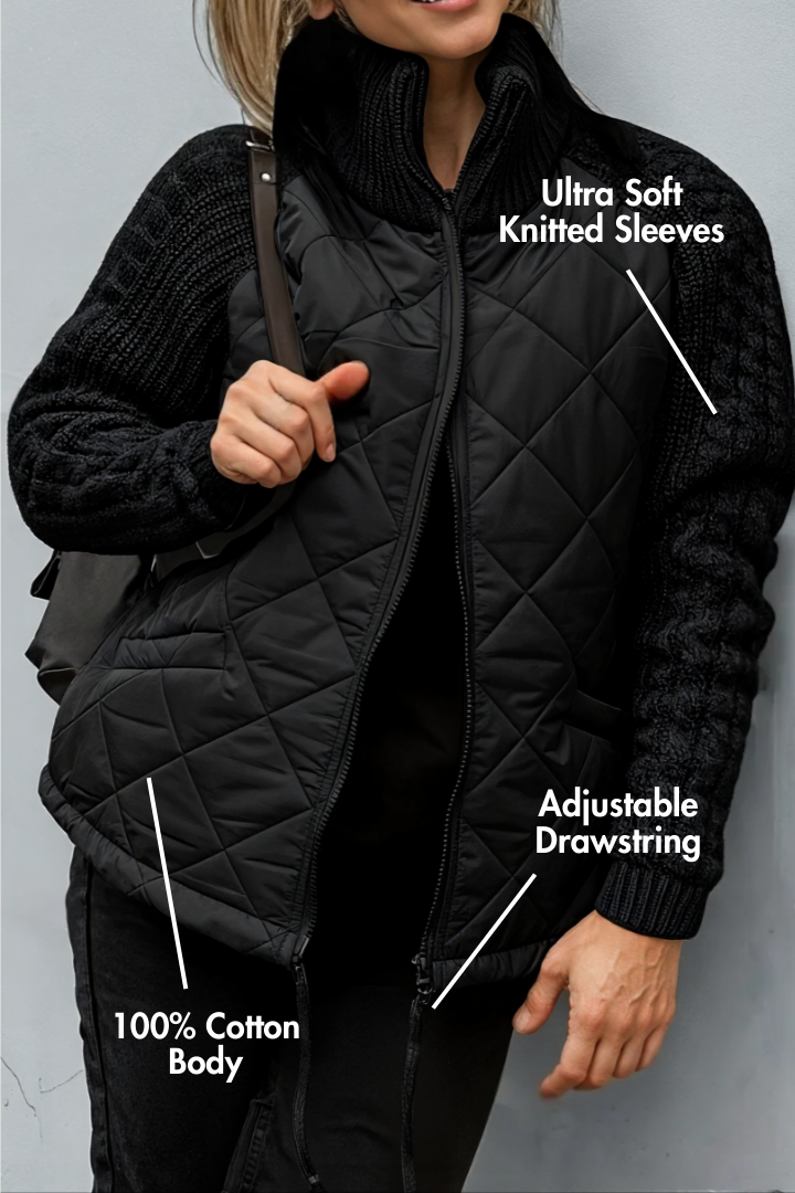 Emma | Cozy Quilted Knit Jacket