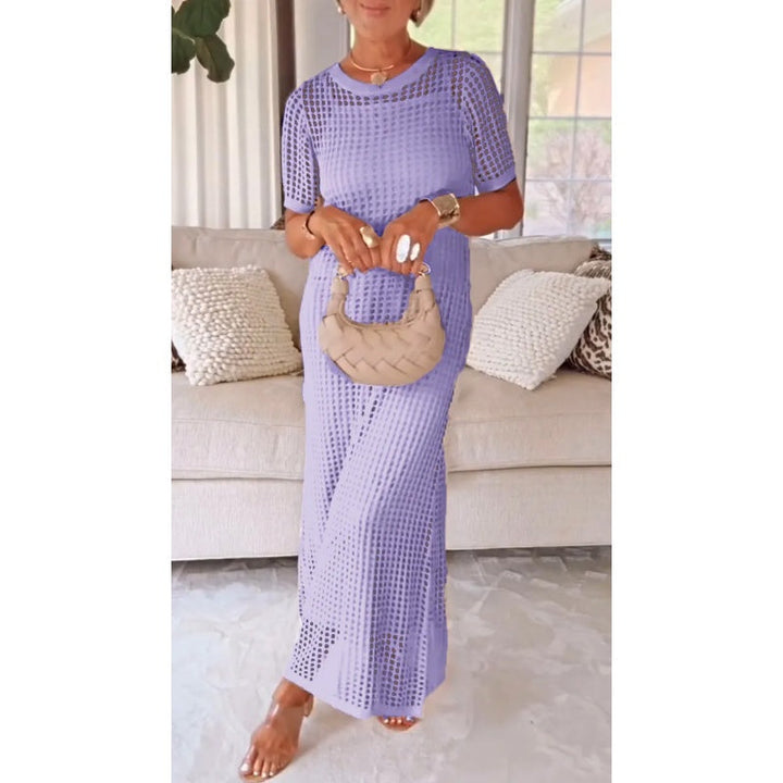 Bethany Summer Layered Maxi Dress – Elegant & Breathable Fit